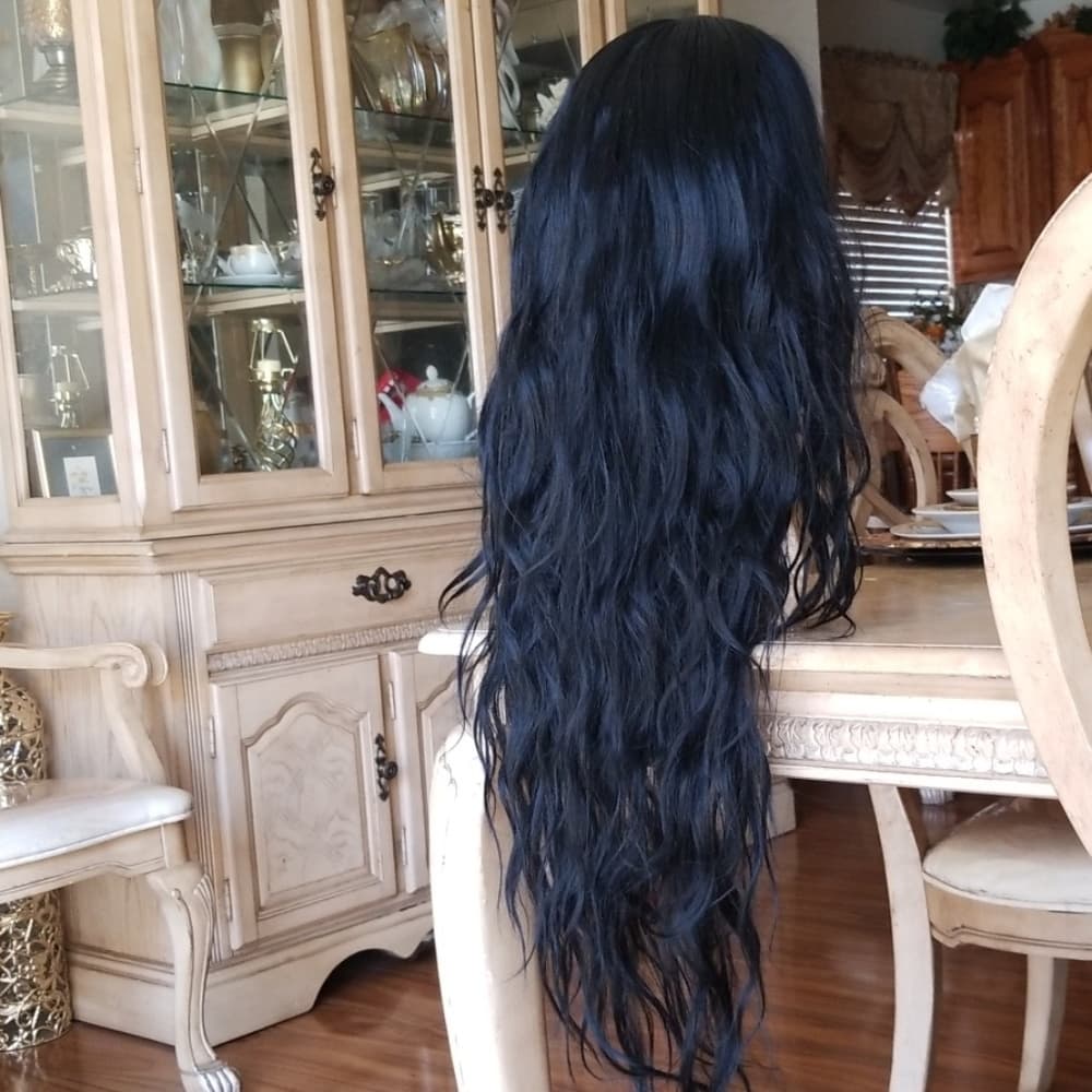 Used Layered Straight Bodywave Lace Front Wig - Thumbnail 5