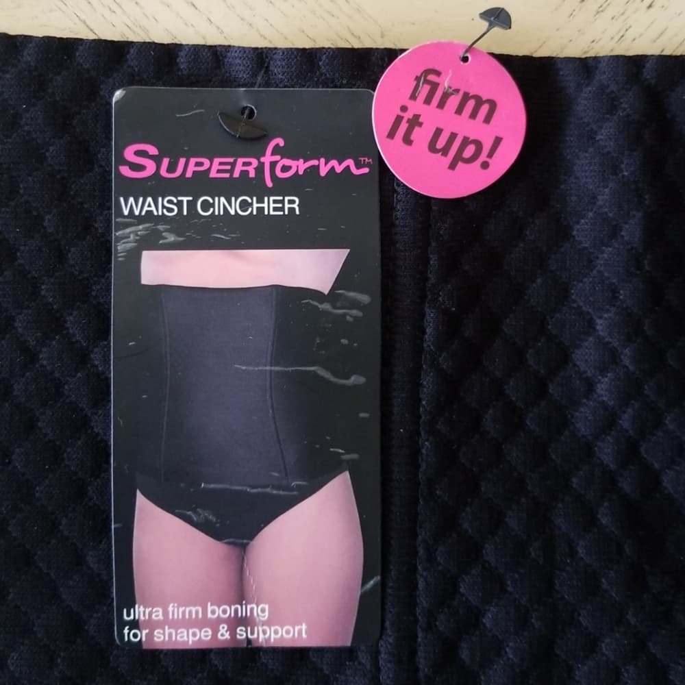 Black Steel Bone Waist trainer - Thumbnail 5