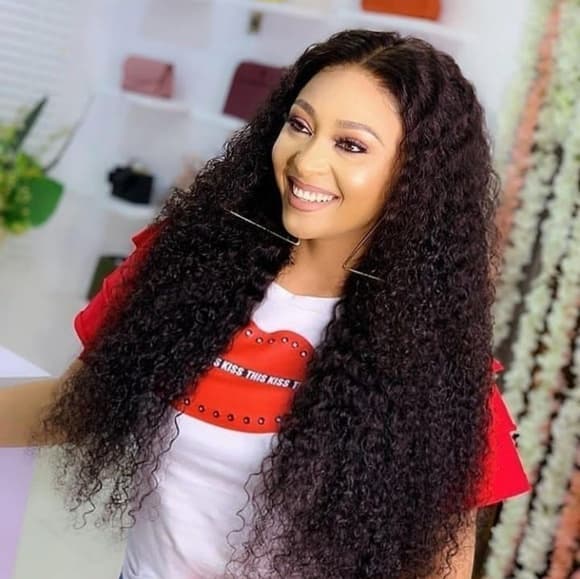 Curly Beauty Virgin Human Hair Lace Wig - Thumbnail 2