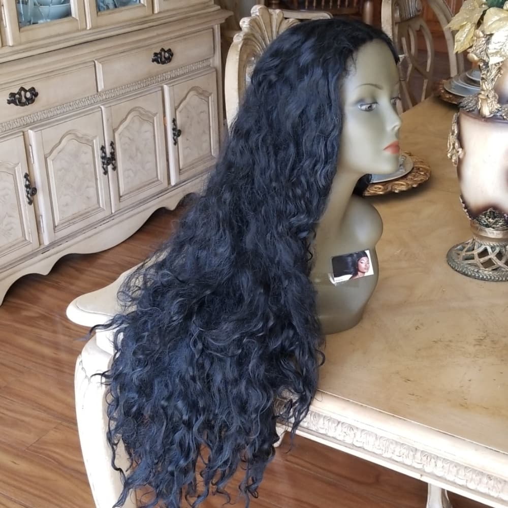Used Curly Lace Front Wig - Thumbnail 3