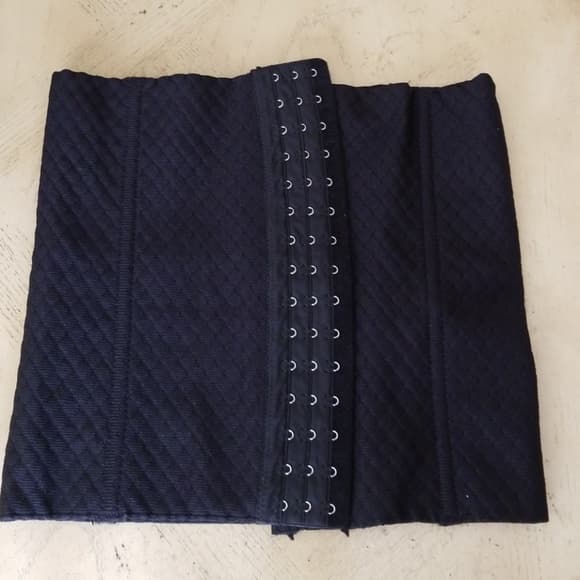 Black Steel Bone Waist trainer - Thumbnail 7