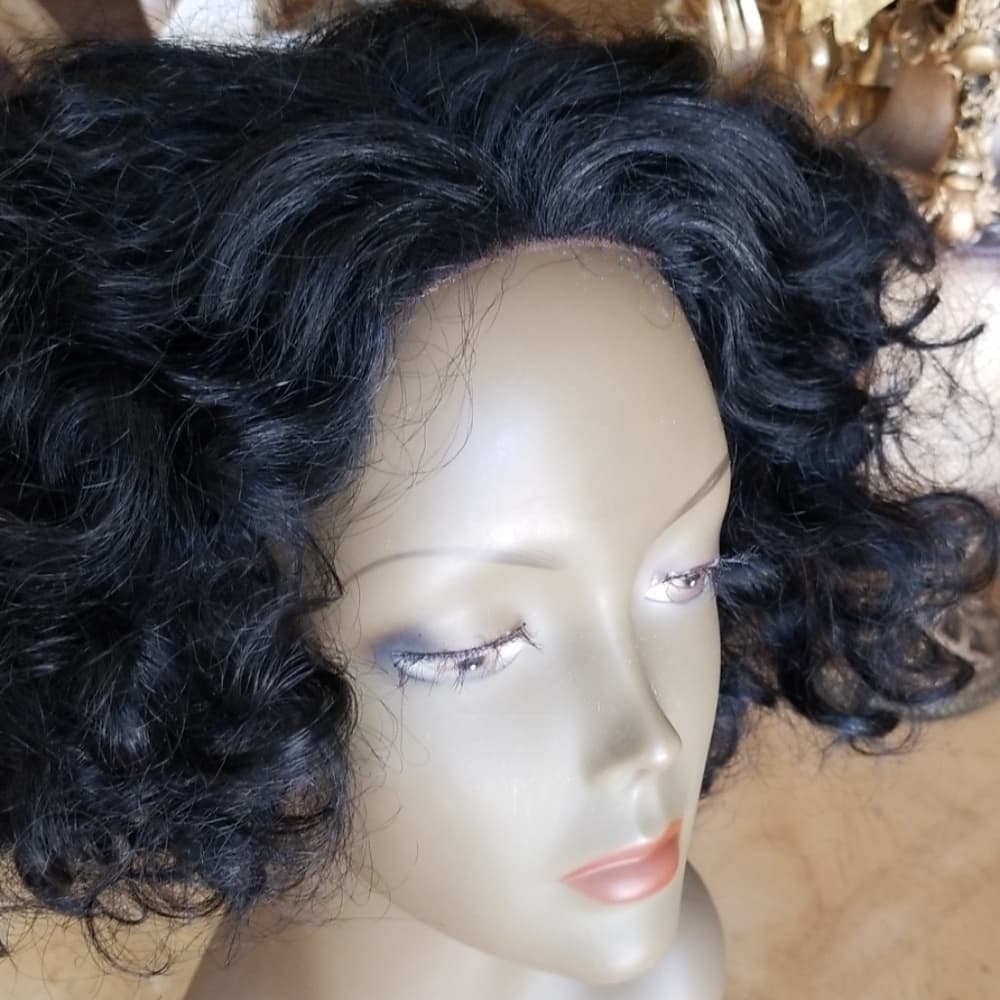 Used Wavy Curly Wig - Thumbnail 4