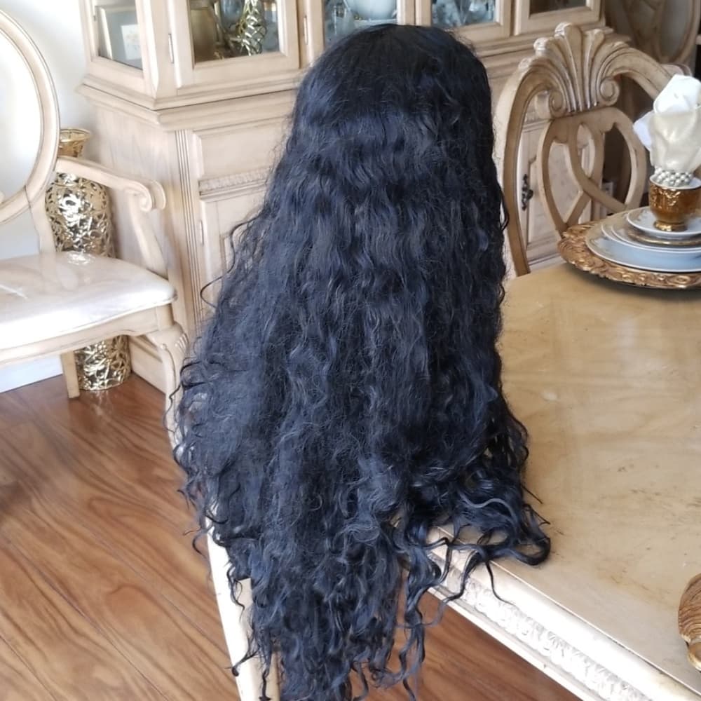 Used Curly Lace Front Wig - Thumbnail 2