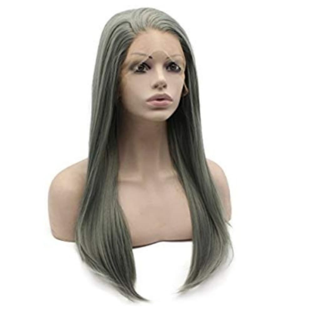 Gray Beauty Lace Front Wig - Thumbnail 3