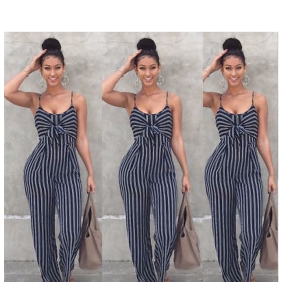 Beautiful Plausuit Striped Jumper - Thumbnail 9