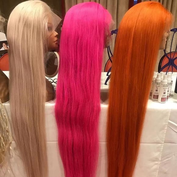 Virgin Remy Full Lace wig 30-32 inches - Thumbnail 3