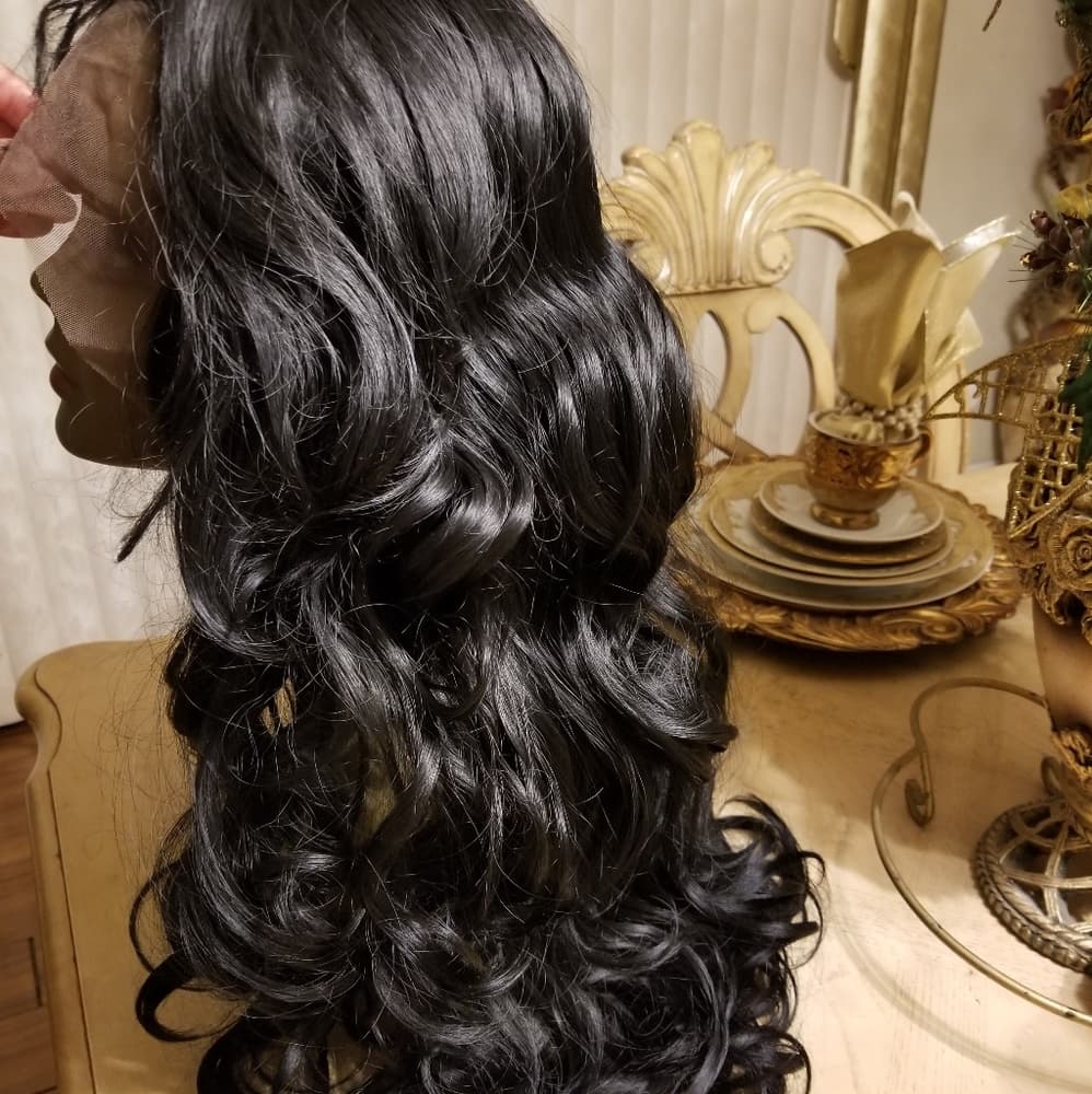 Bodywave Virgin Remy Lace Front Wig - Thumbnail 6