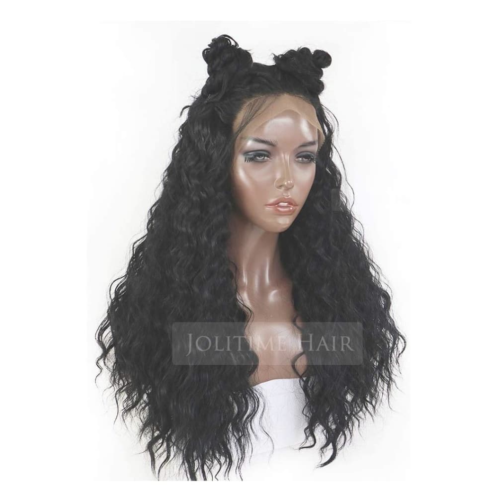 Curly Wave Lace Front Wig - Thumbnail 2