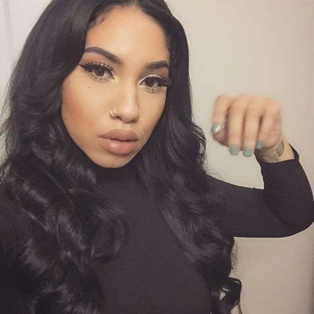 Bodywave Virgin Remy Lace Front Wig - Thumbnail 3