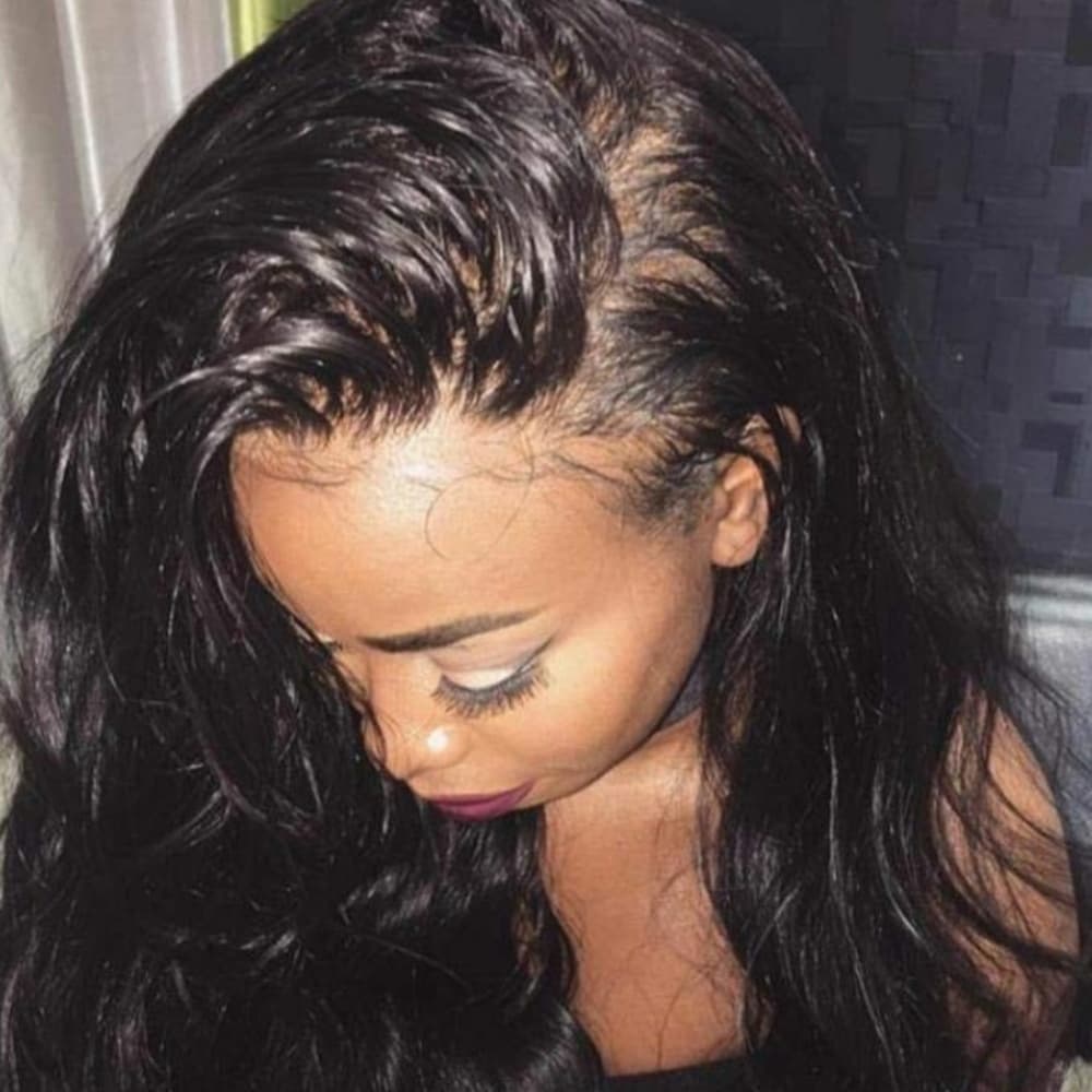 Brazilian Lace Front Wavy Wig - Thumbnail 5