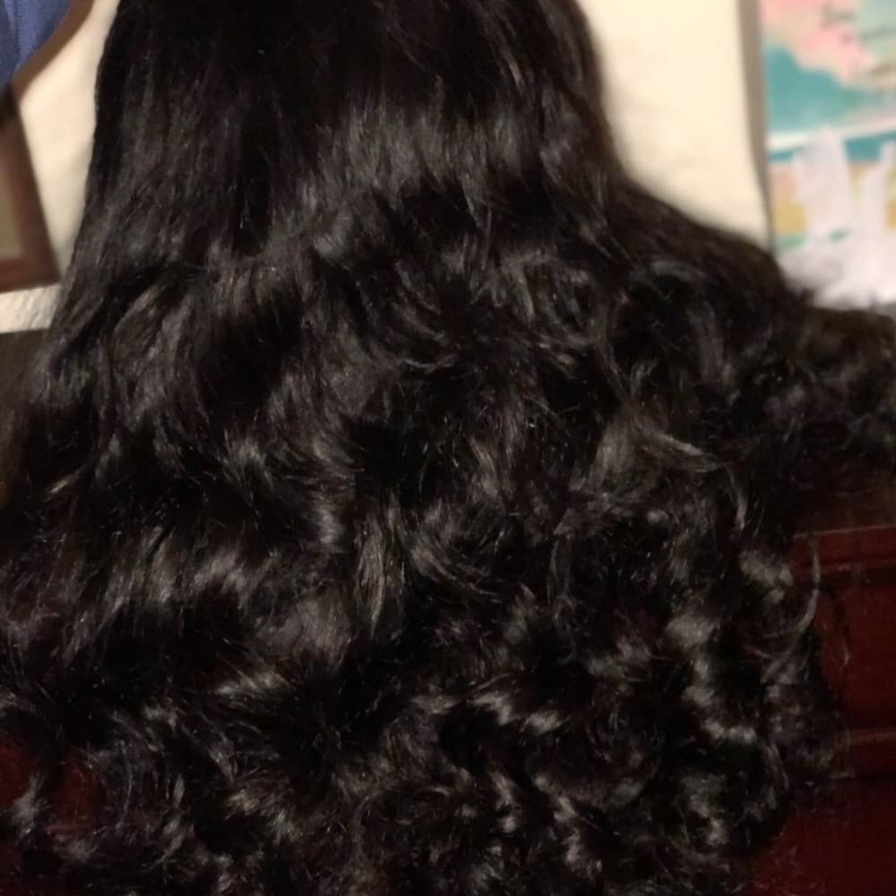 Brazilian Lace Front Wavy Wig - Thumbnail 3