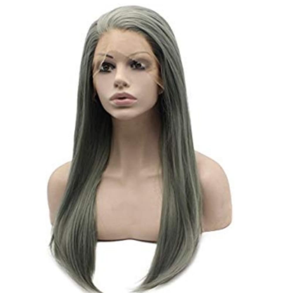 Gray Beauty Lace Front Wig - Thumbnail 2