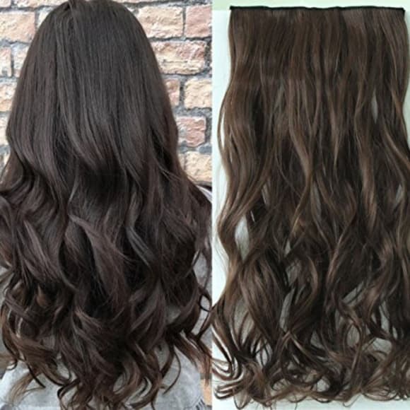 Brown Full Head clip in Extension - Thumbnail 2