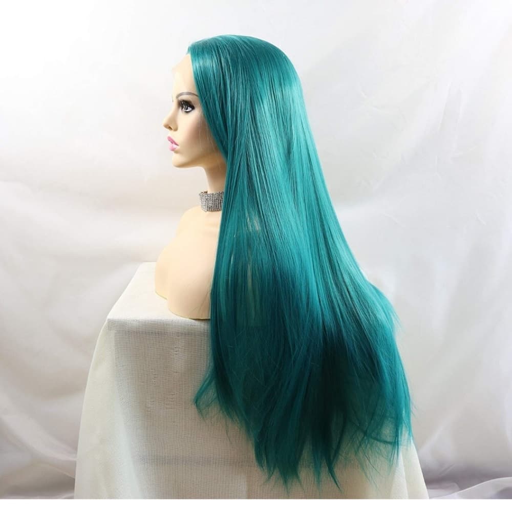 Turquoise Beauty Lace Front Wig 22-26 inches - Thumbnail 5