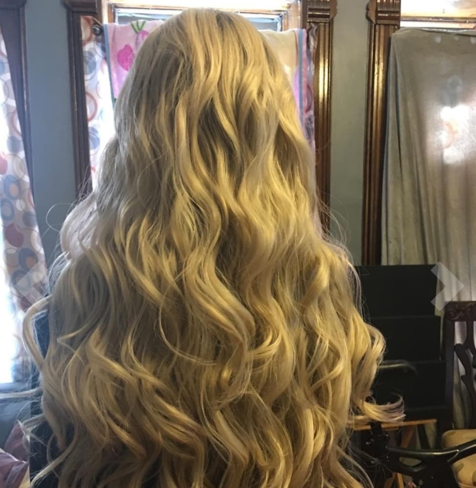 Ash Blonde Beauty Lace Front Wig - Thumbnail 4