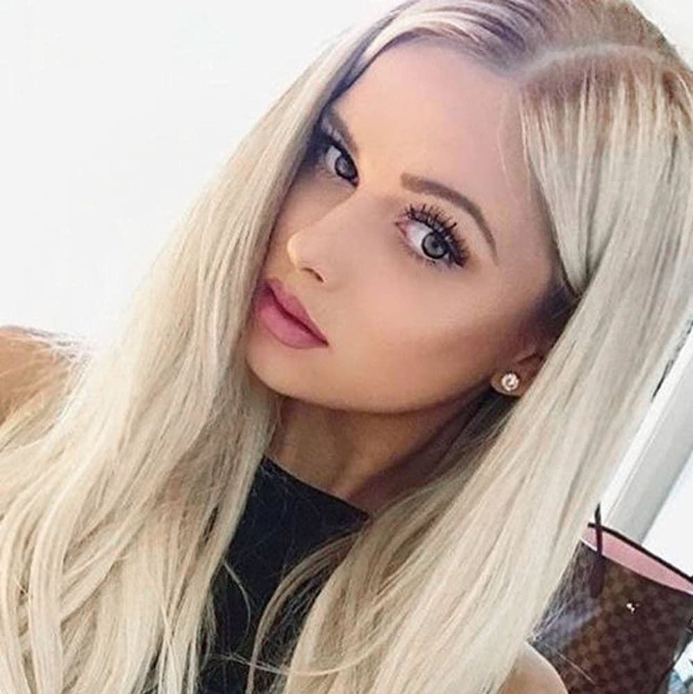 Blonde Ombre Lace Front Wig - Thumbnail 3