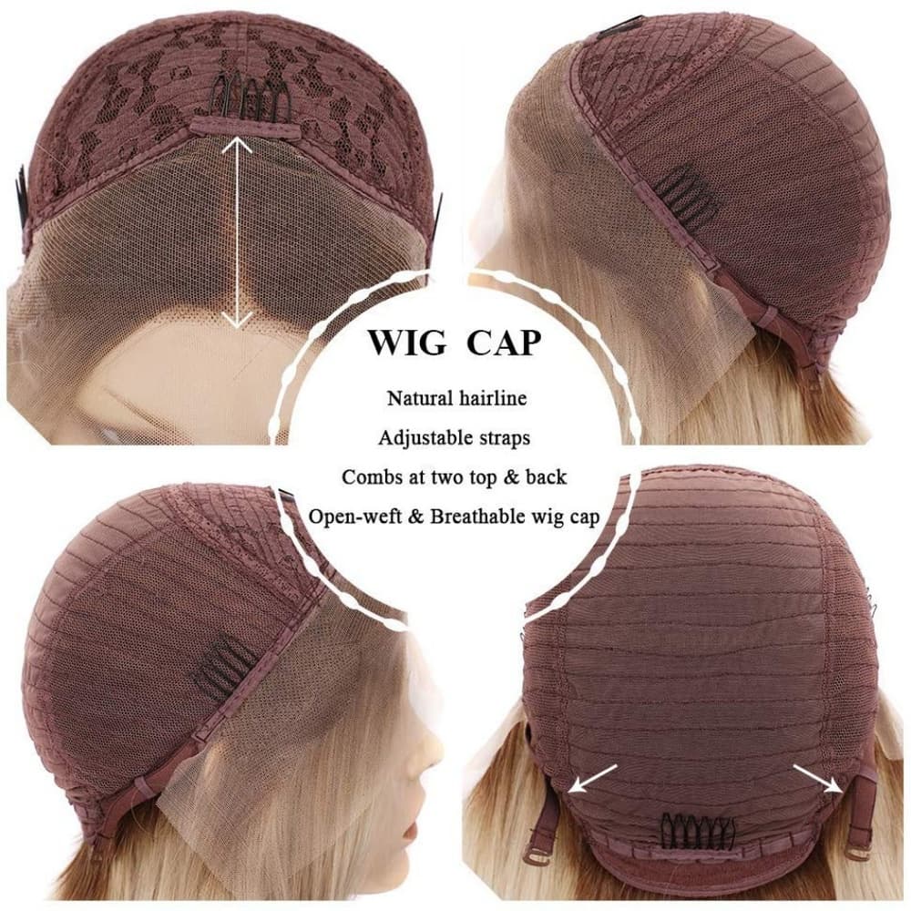 Ash Blonde Beauty Lace Front Wig - Thumbnail 2