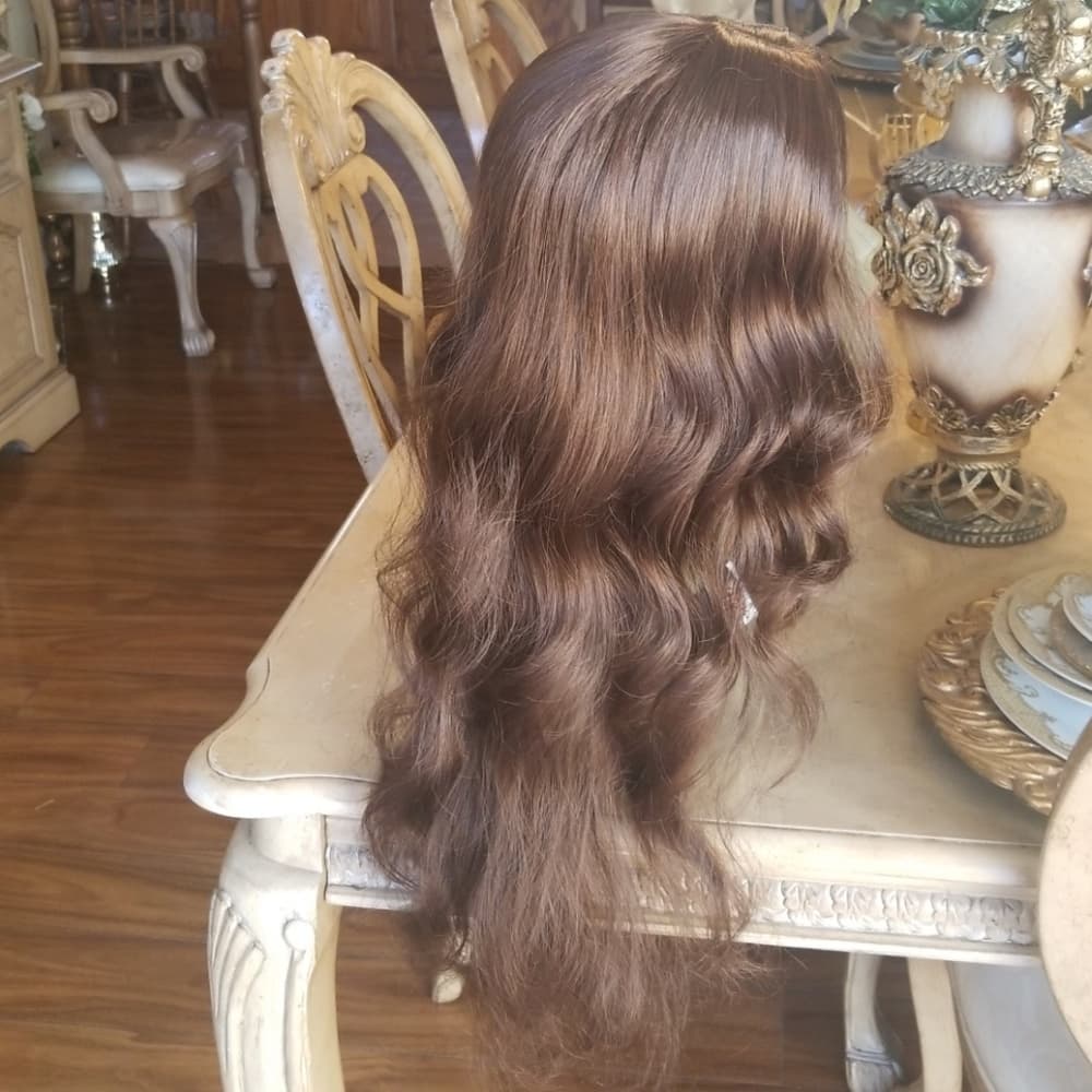 Brown Beauty Waves Full Wig - Thumbnail 4
