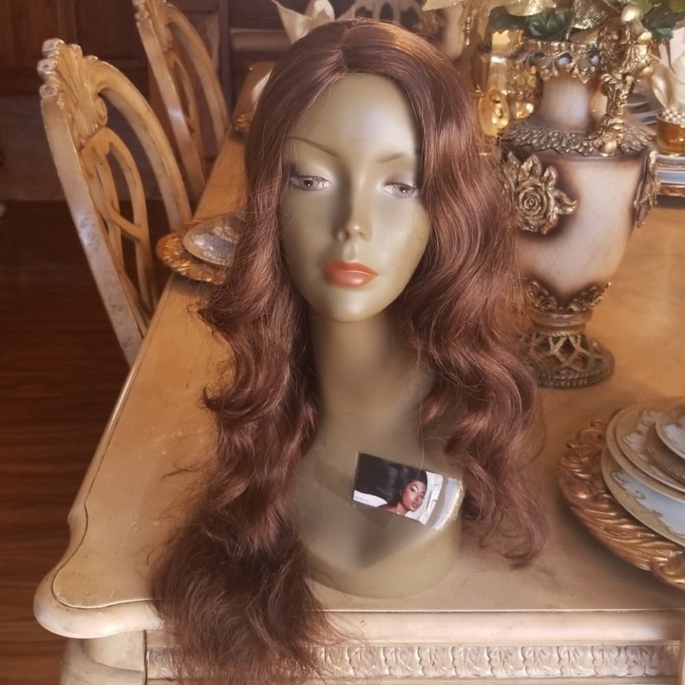 Brown Beauty Waves Full Wig - Thumbnail 6
