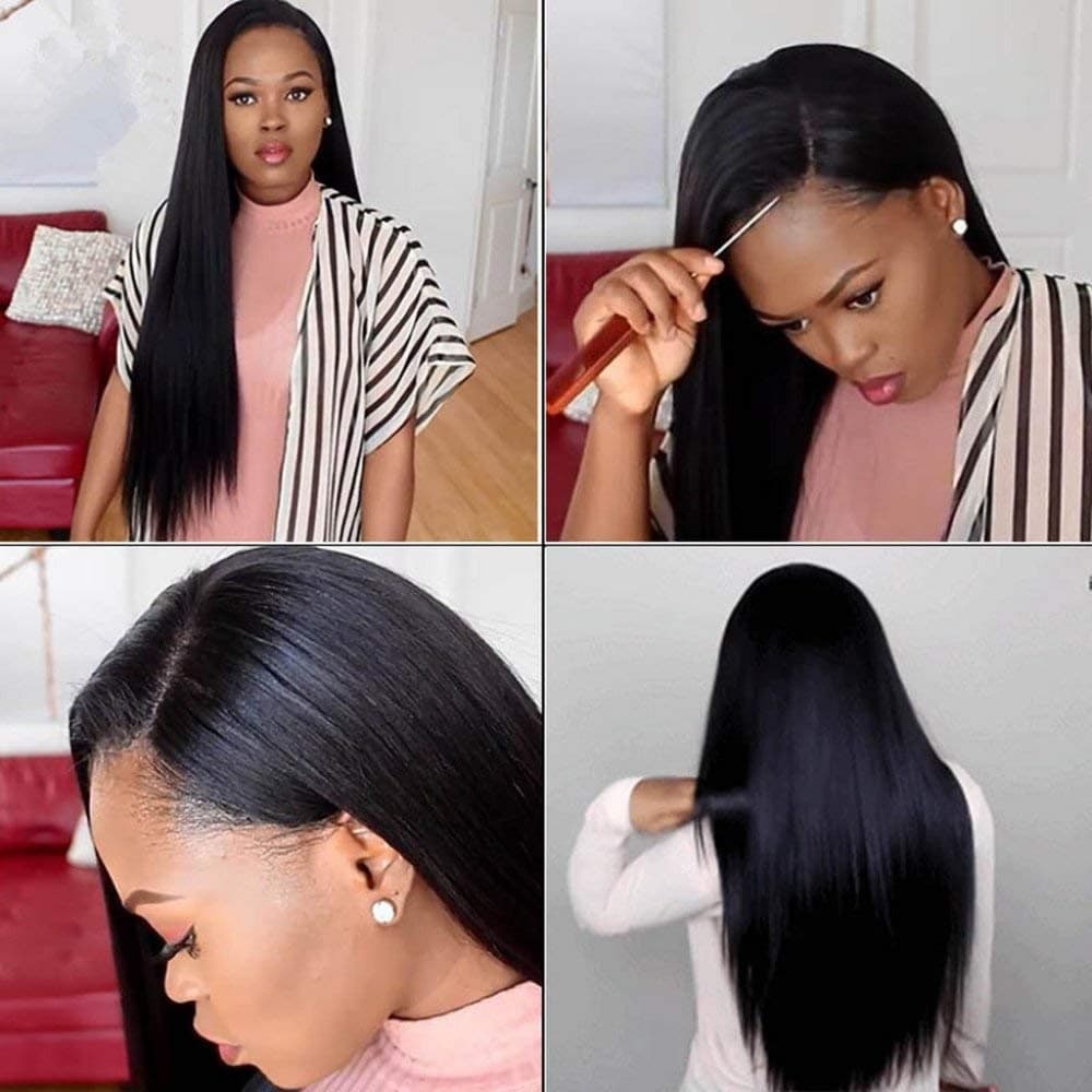 Yaki Straight Lace Front Wig - Thumbnail 5