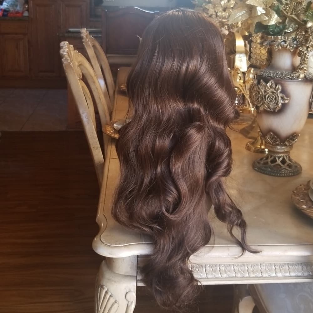 Brown Beauty Waves Full Wig - Thumbnail 2