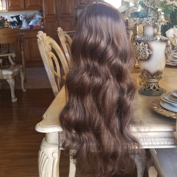 Brown Beauty Waves Full Wig - Thumbnail 9
