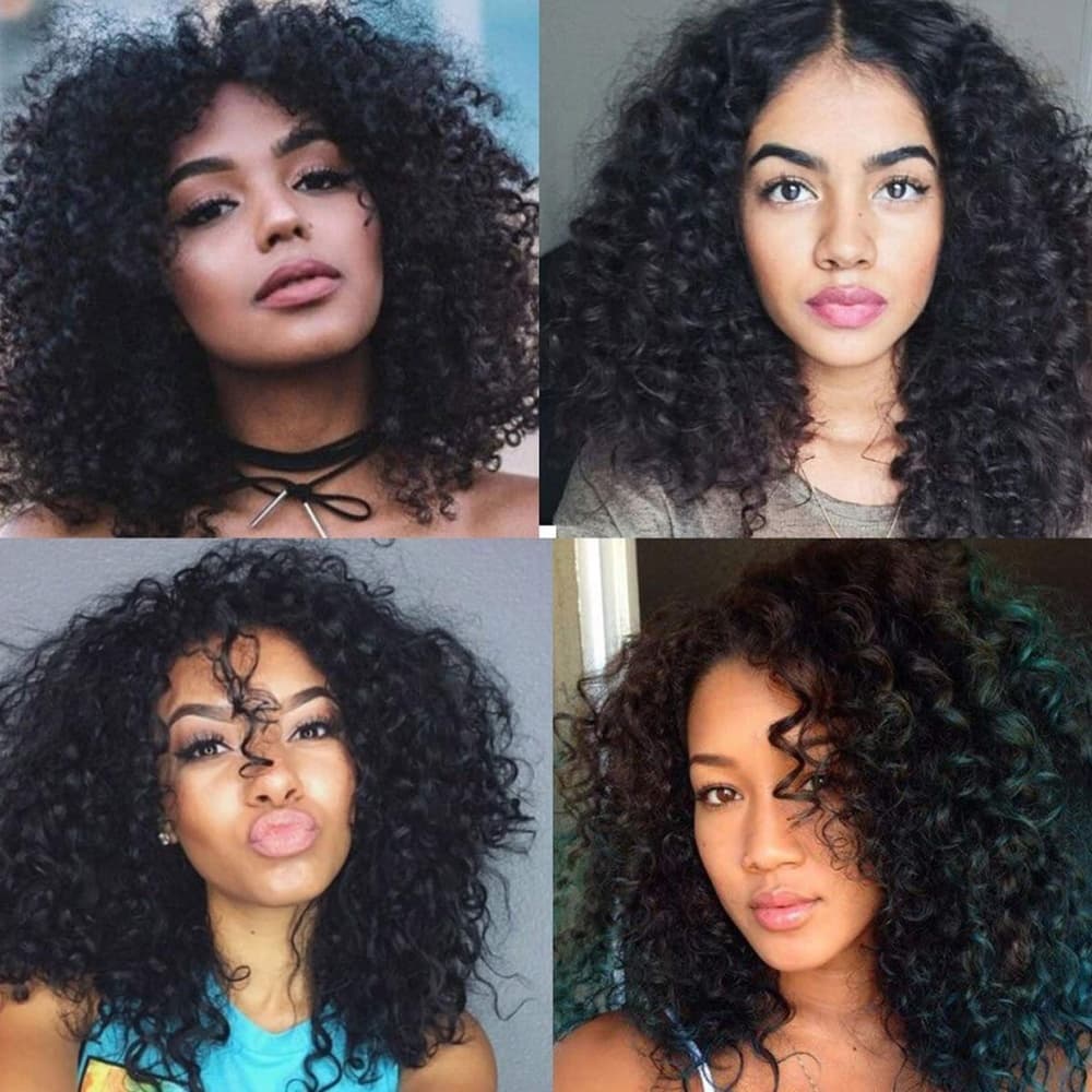 Black Curly Beauty Wig - Thumbnail 5