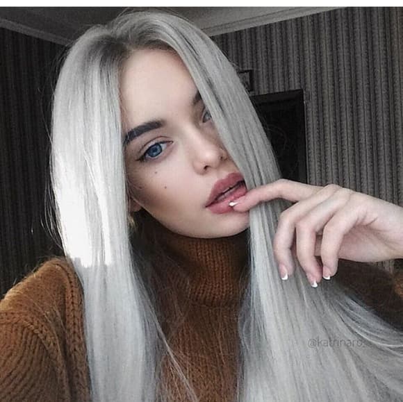 Gray Beauty Lace Front Wig - Thumbnail 5