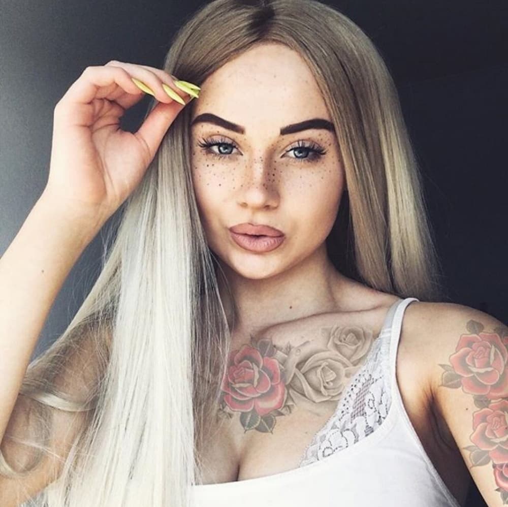 Ombre Blonde Beauty Lace Front Wig