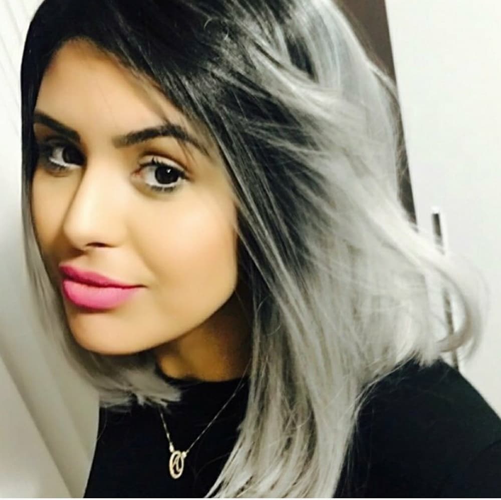 Ombre Black Beauty LaceFront Wig!!