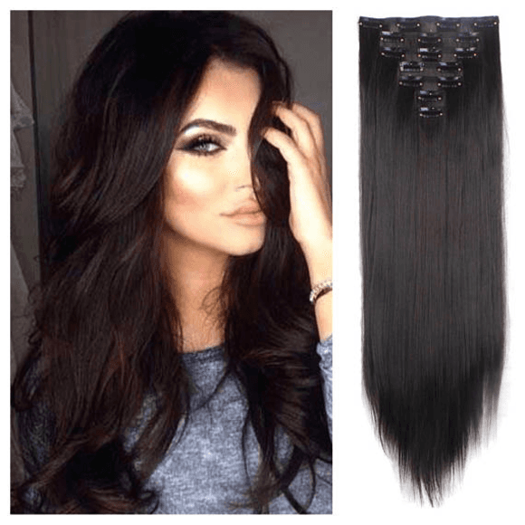 Dark Brown Full Head Clip in Extension - Thumbnail 3