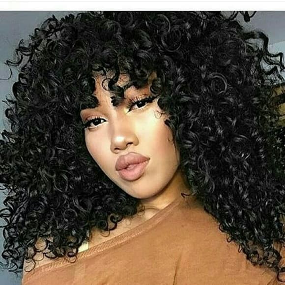 Curly Lace Front Wig 16-18 inches!! - Thumbnail 2