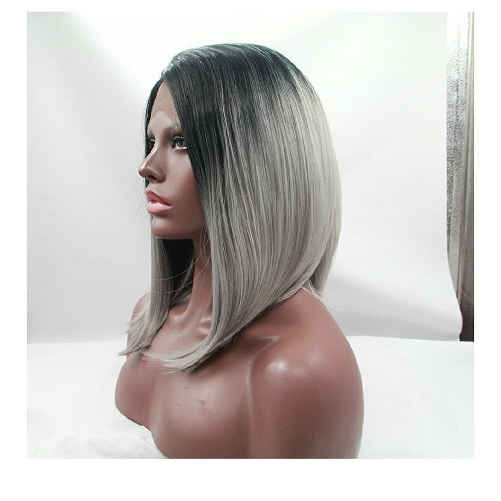 Ombre Black Beauty LaceFront Wig!! - Thumbnail 3