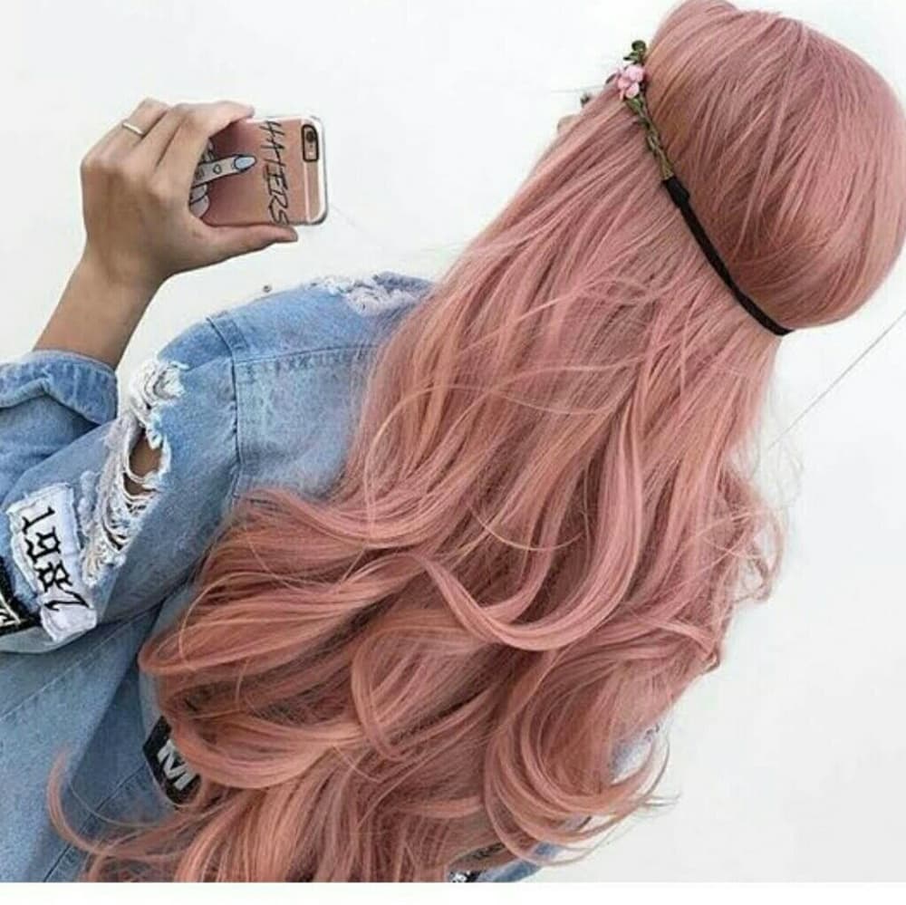 Pink Beauty Lace Front Wig 22-26 inches - Thumbnail 3