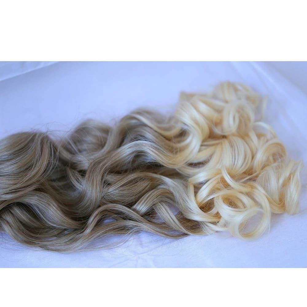 Ombre Blonde Full Head clip in Extension - Thumbnail 5