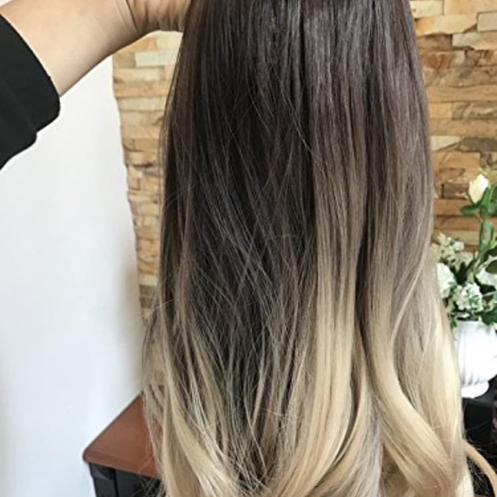 Ombre Blonde Wig 20-22 inches - Thumbnail 3