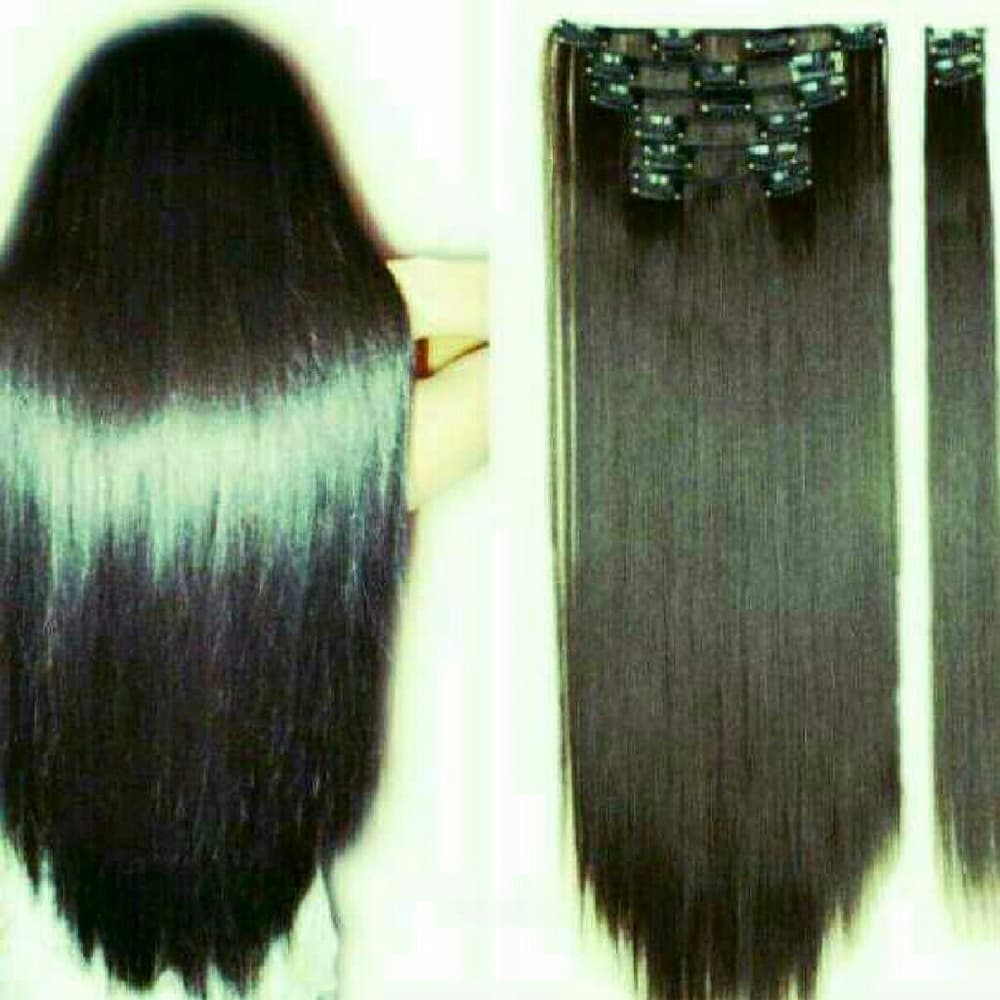 Dark Brown Full Head Clip In Extension