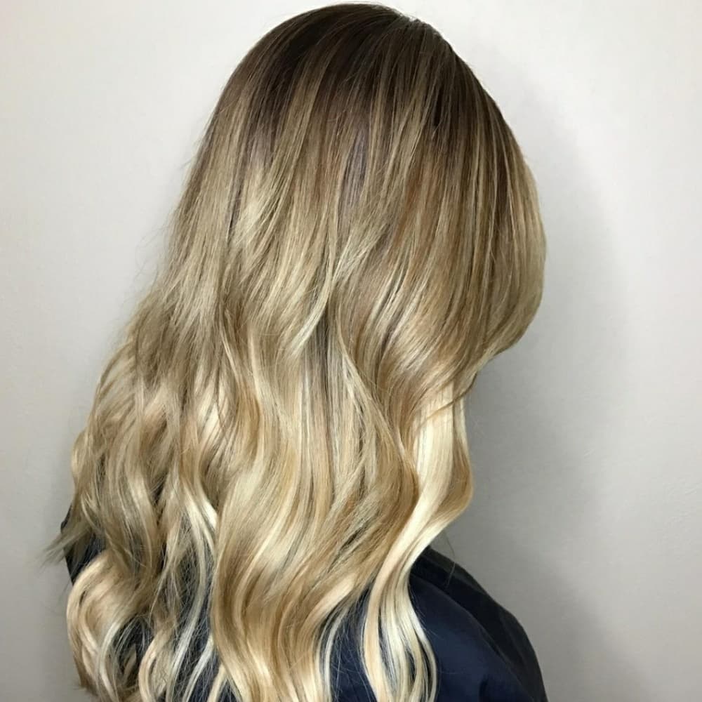 Ombre Balayage Clip In Extension