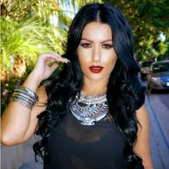 Black Full Head Clip In Extension 24 inches!!