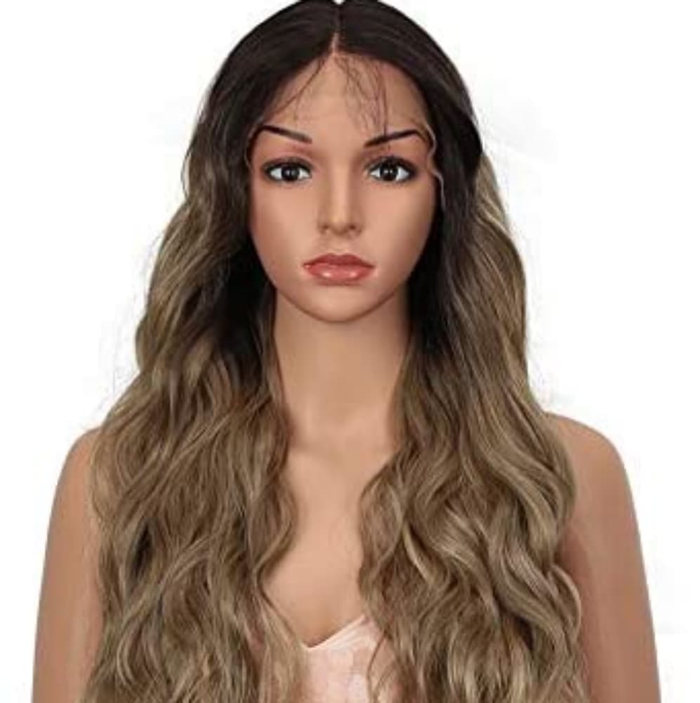 Ombre Blonde Beauty Lace Front Wig - Thumbnail 3