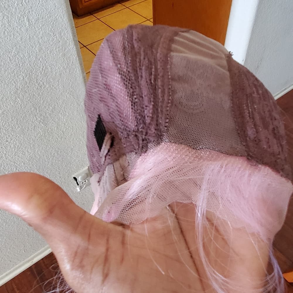 Rainbow Beauty Wavy Lace Front Wig - Thumbnail 9
