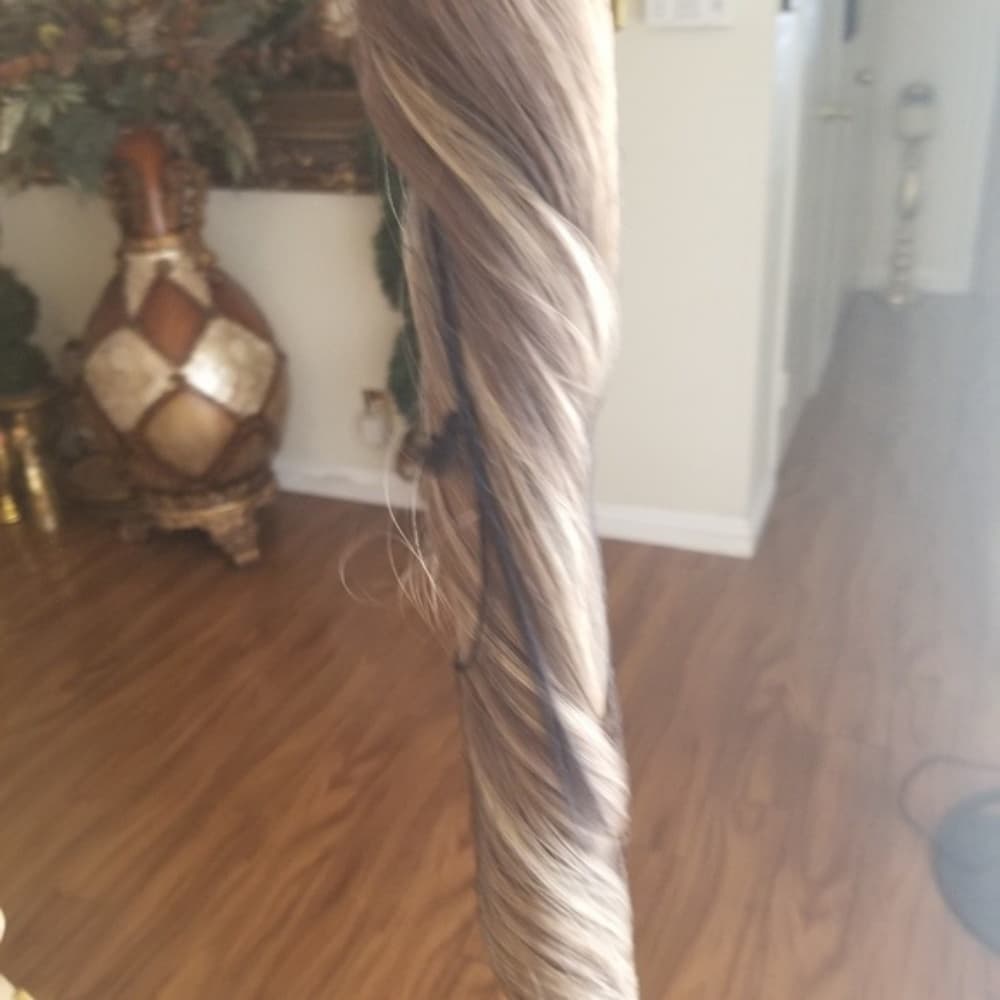 Brown Blonde Full Head clip in Extension - Thumbnail 7