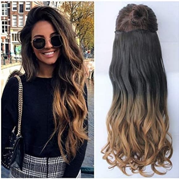 Ombre Full Head clip in Extension - Thumbnail 2