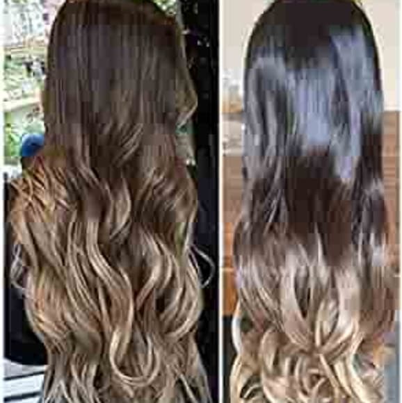 Ombre Full Head clip in Extension - Thumbnail 2