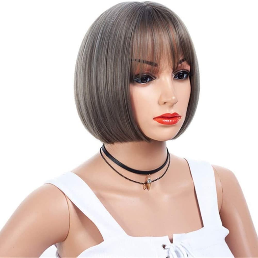 Gray Bob Beauty Wig