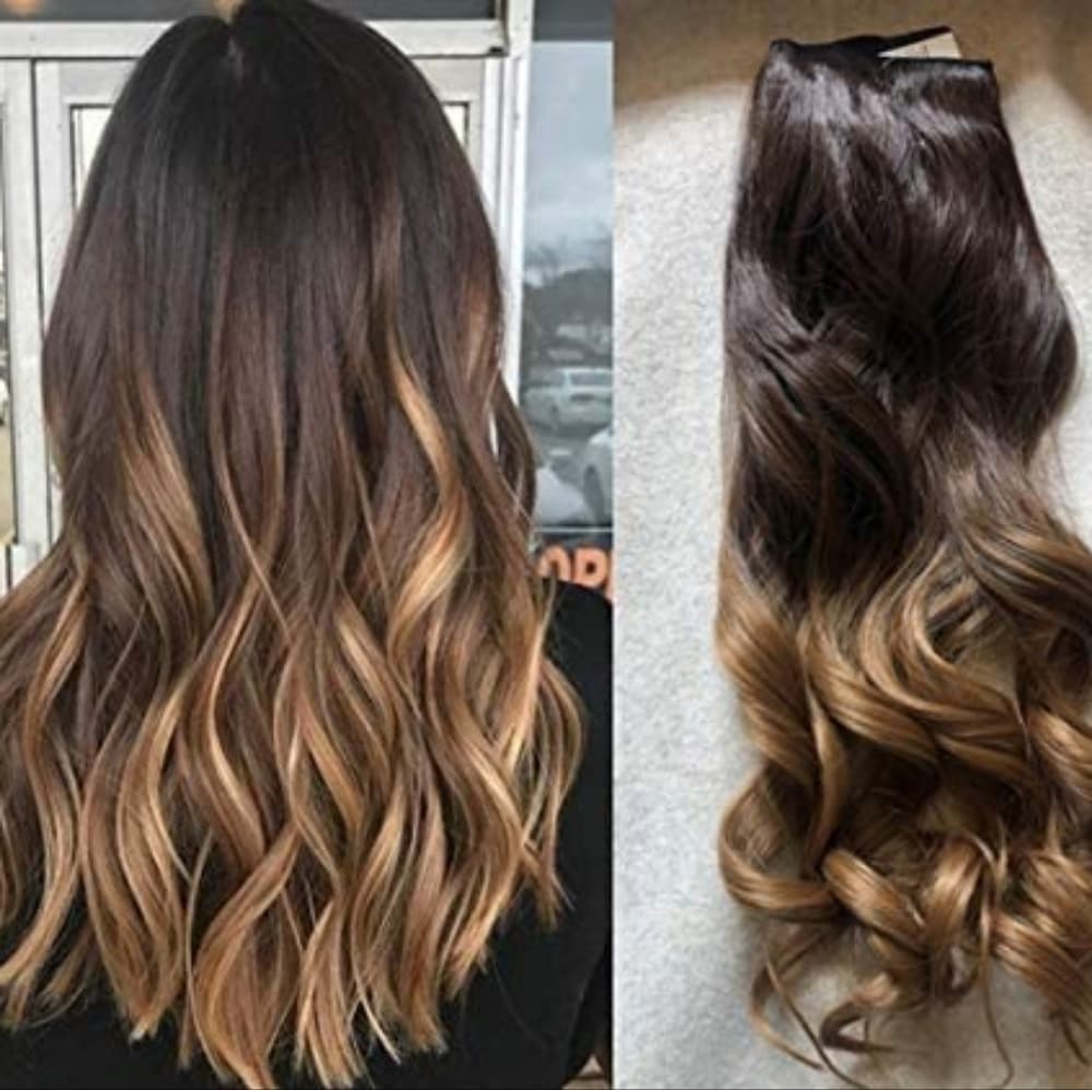 Ombre Full Head clip in Extension - Thumbnail 2