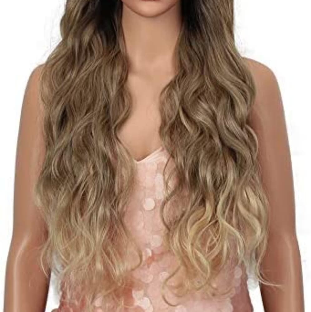 Ombre Blonde Beauty Lace Front Wig - Thumbnail 2