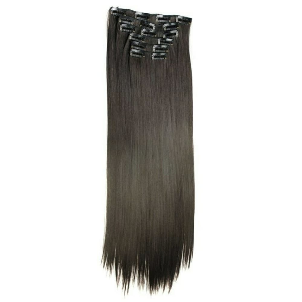 Dark Brown Full Head Clip in Extension - Thumbnail 4