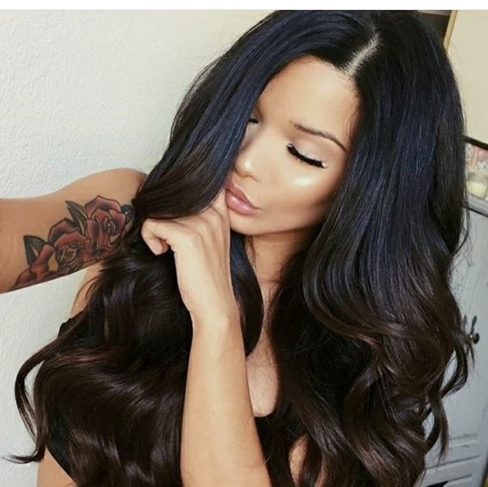 Dark Brown Full Head Clip in Extension - Thumbnail 6