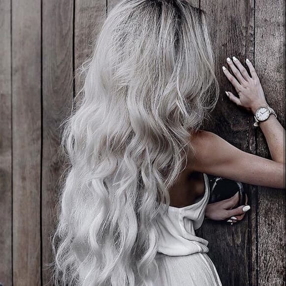 Gray Full Head Clip In Extension - Thumbnail 6
